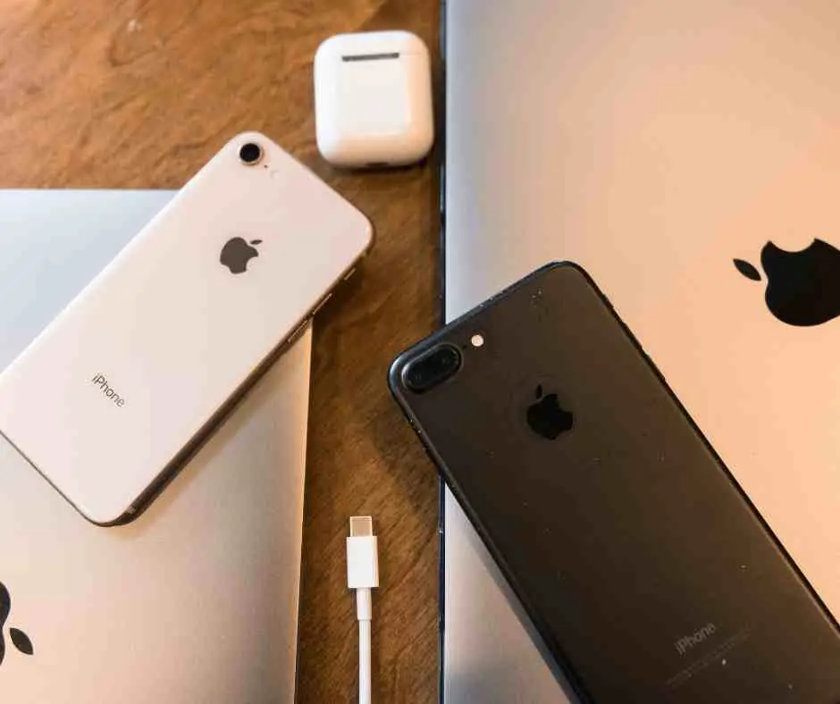 two iPhones