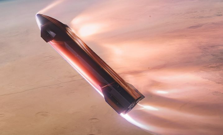 starship to Mars